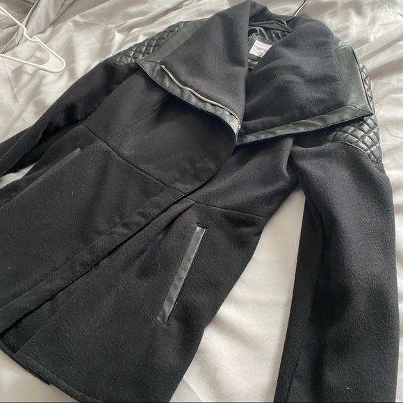 BCBG Black Winter Coat - Picture 3 of 4